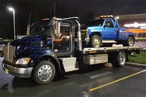 Truck towing